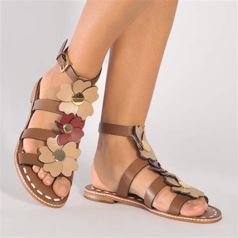 michael kors floral sandals|michael kors closed toe sandals.